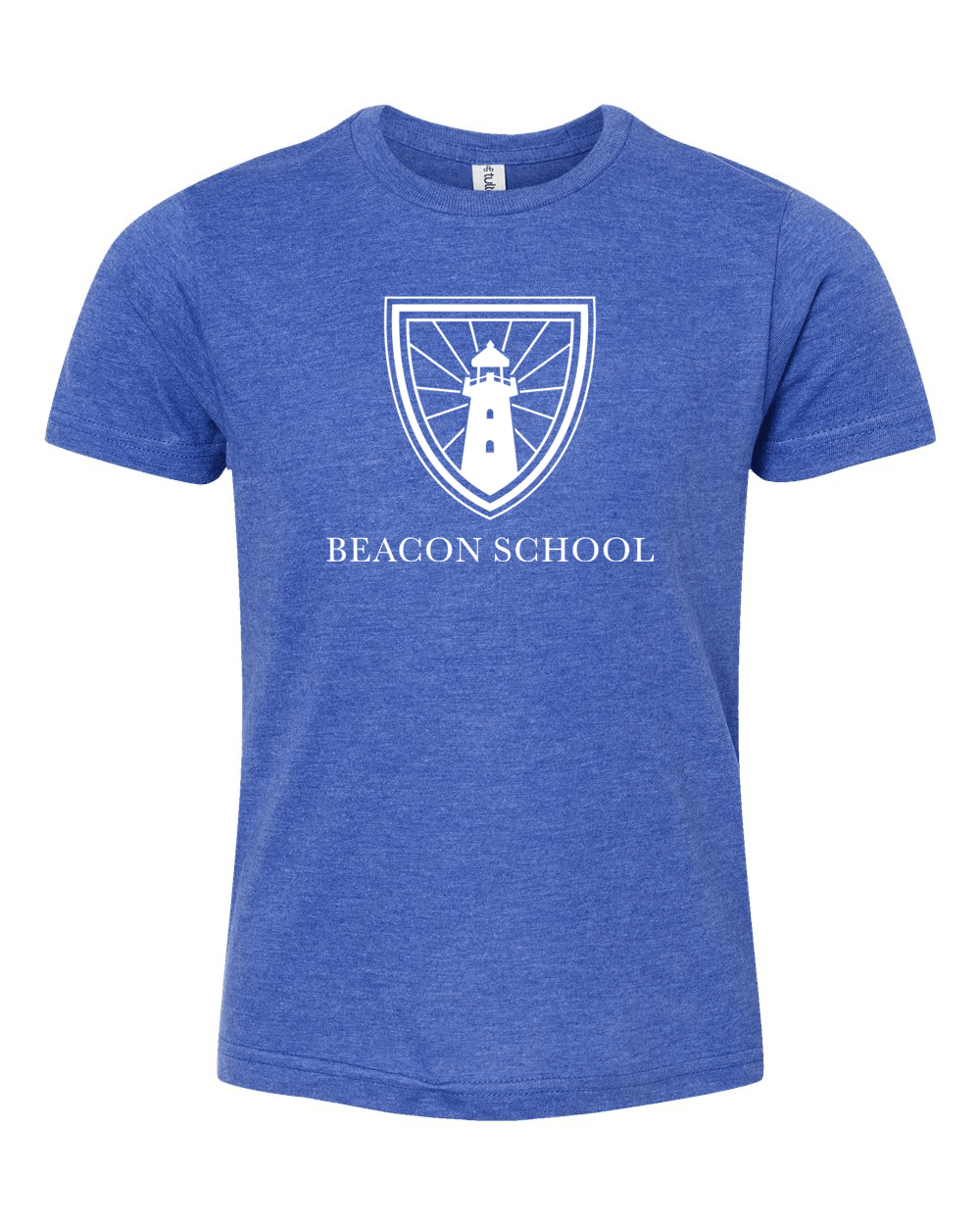 Beacon School Heathered Royal Tees (Youth)