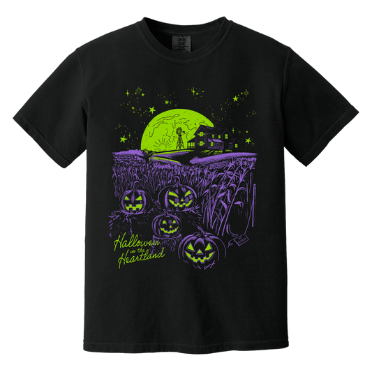 Spooky Halloween in the Heartland | Black T-Shirt | Halloween '24