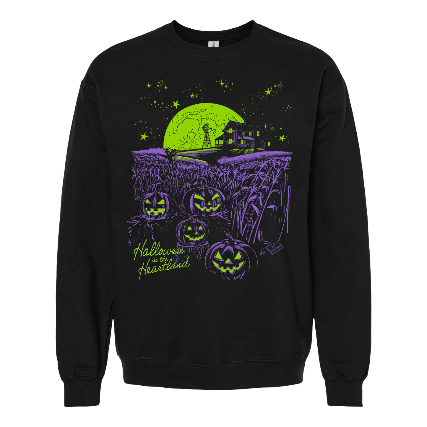 Spooky Halloween in the Heartland | Black Sweatshirt | Halloween '24
