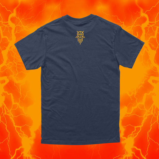 No City | Navy T Shirt | OKC Basketball