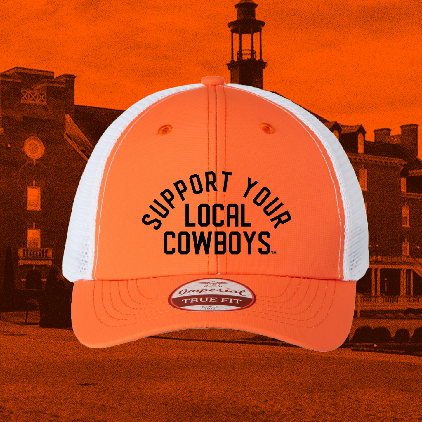 Support Your Local Cowboys Trucker Hat