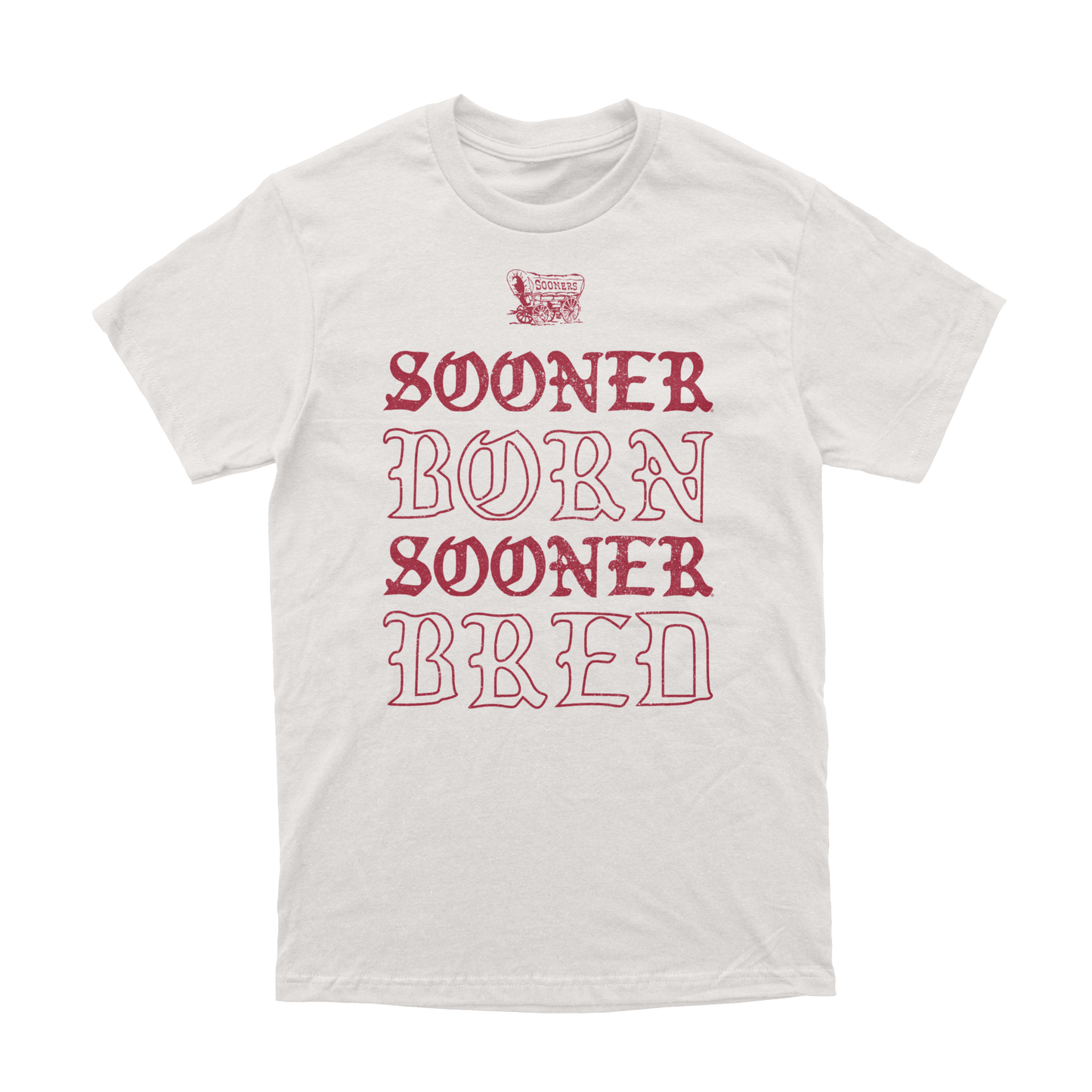 Sooner Born | Vintage White T-Shirt | OU Collection