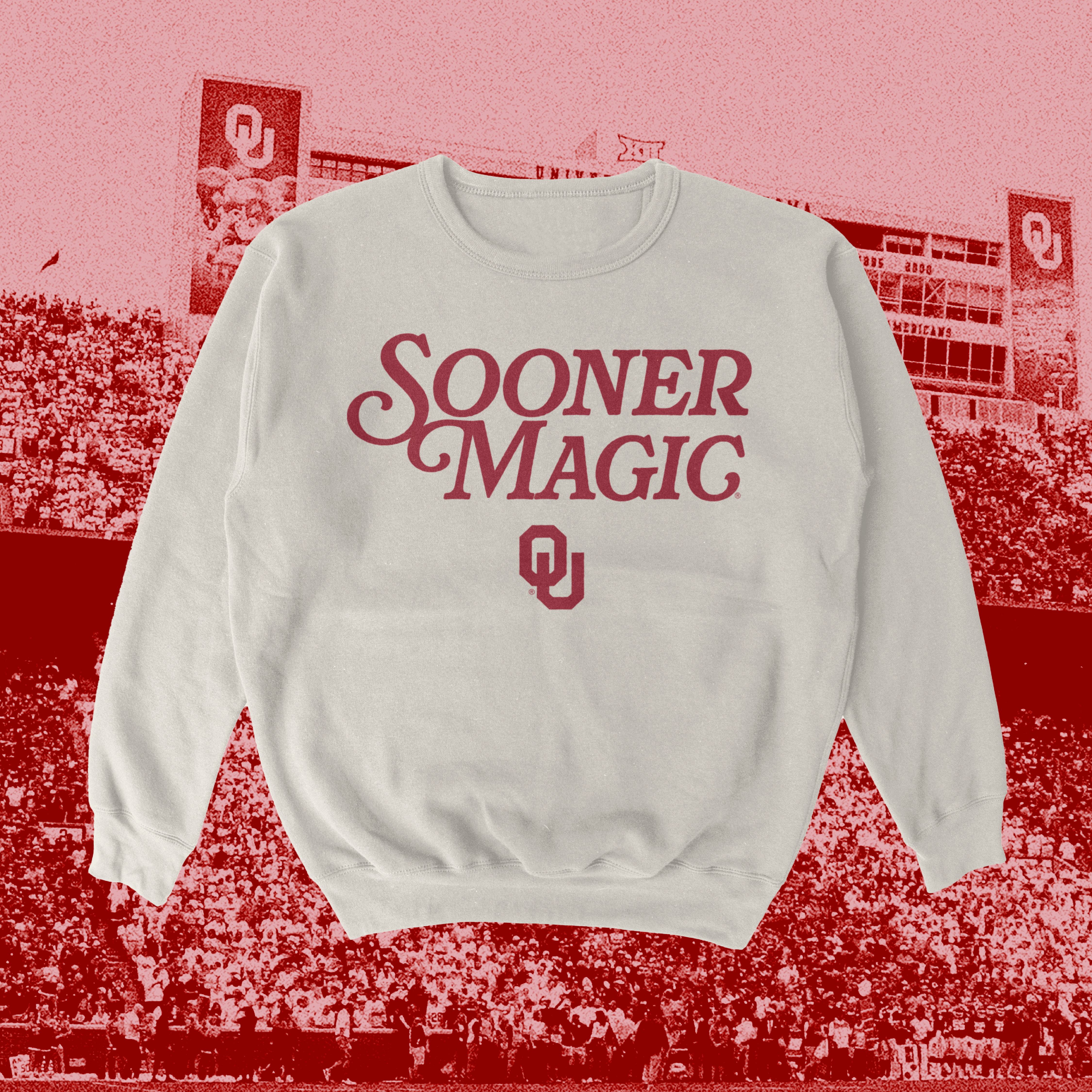 Sooners Magic Sweatshirt – Oklahoma Shirt Company