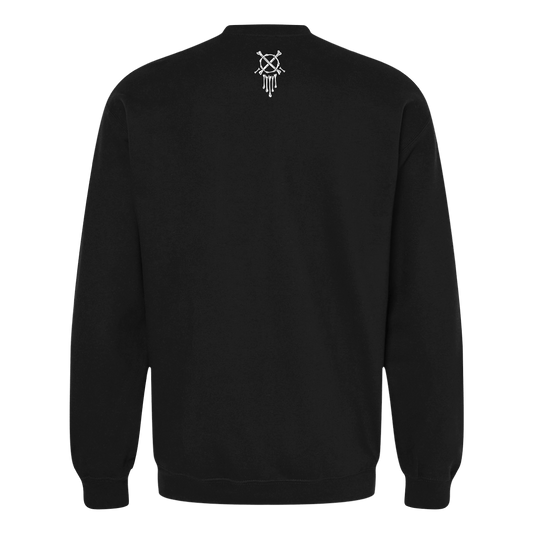 Happy Okieween Skull | Black Sweatshirt | Halloween '24