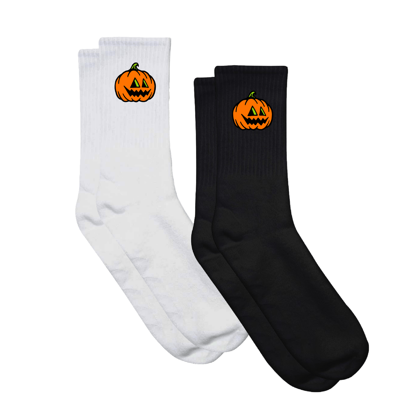 Pumpkin Crew Socks | Halloween '24