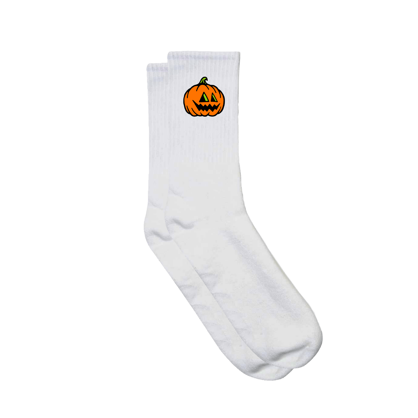 Pumpkin Crew Socks | Halloween '24