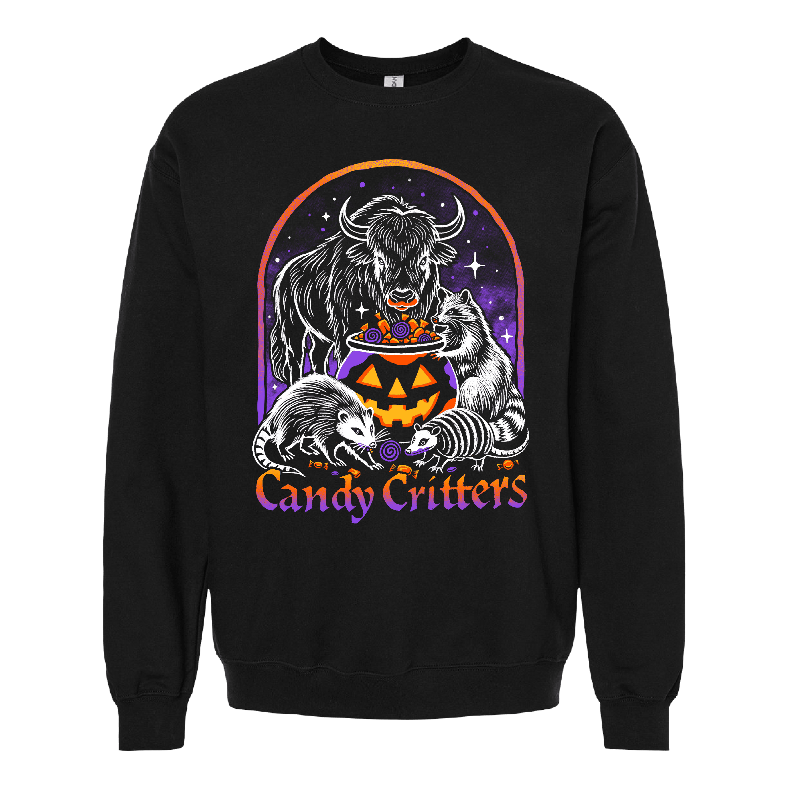 Candy Critters | Black Sweatshirt | Halloween '24