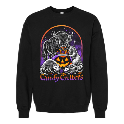 Candy Critters | Black Sweatshirt | Halloween '24