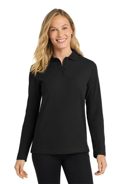 Harding Charter Prep - Women's Long Sleeve Polos (various colors)
