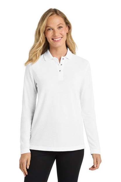 Harding Charter Prep - Women's Long Sleeve Polos (various colors)