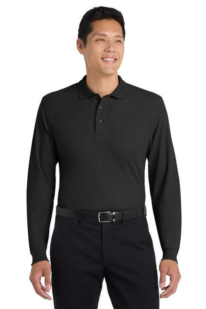Harding Charter Prep - Long Sleeve Adult Polos (various colors)