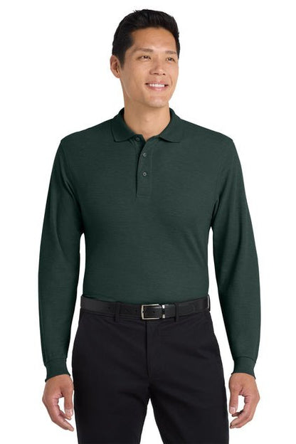 Harding Charter Prep - Long Sleeve Adult Polos (various colors)