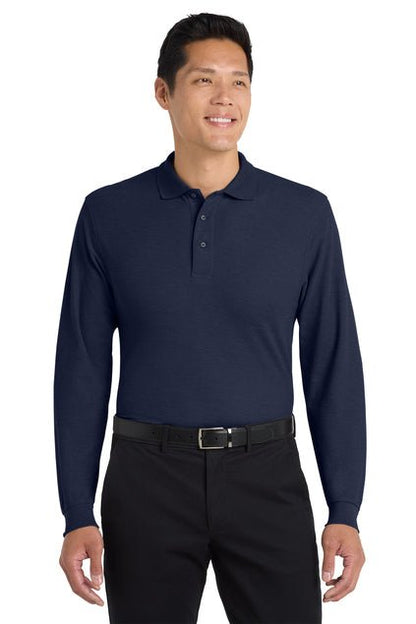 Harding Charter Prep - Long Sleeve Adult Polos (various colors)