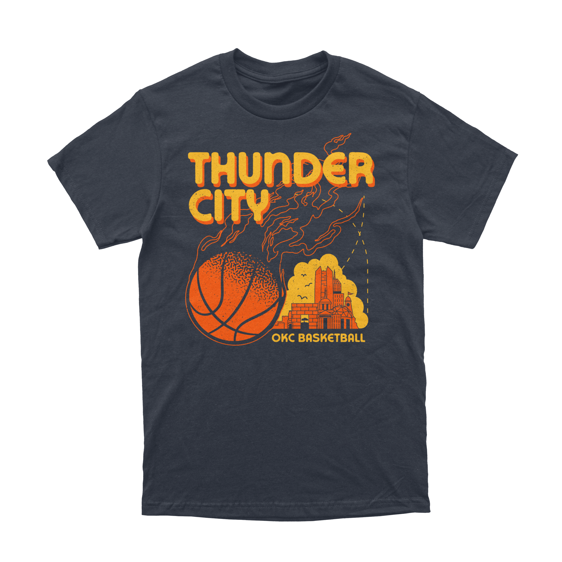 OKC Thunder City Tee Oklahoma Shirt Company