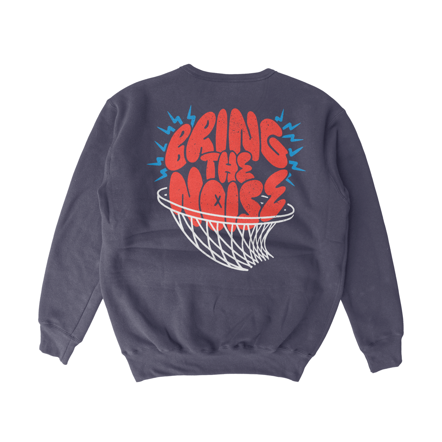 Bring the Noise | Navy Sweatshirt | OKC Basketball