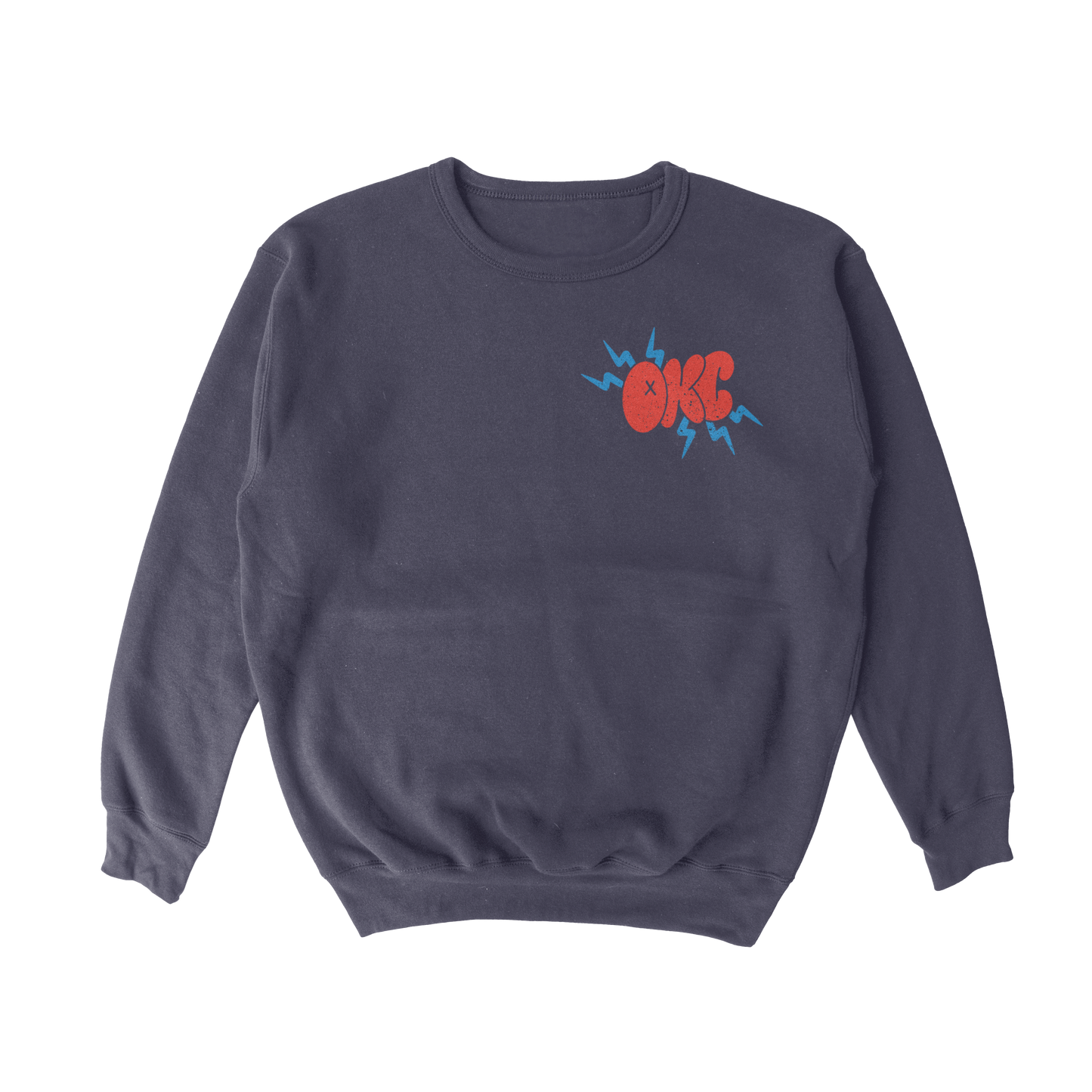 Bring the Noise | Navy Sweatshirt | OKC Basketball