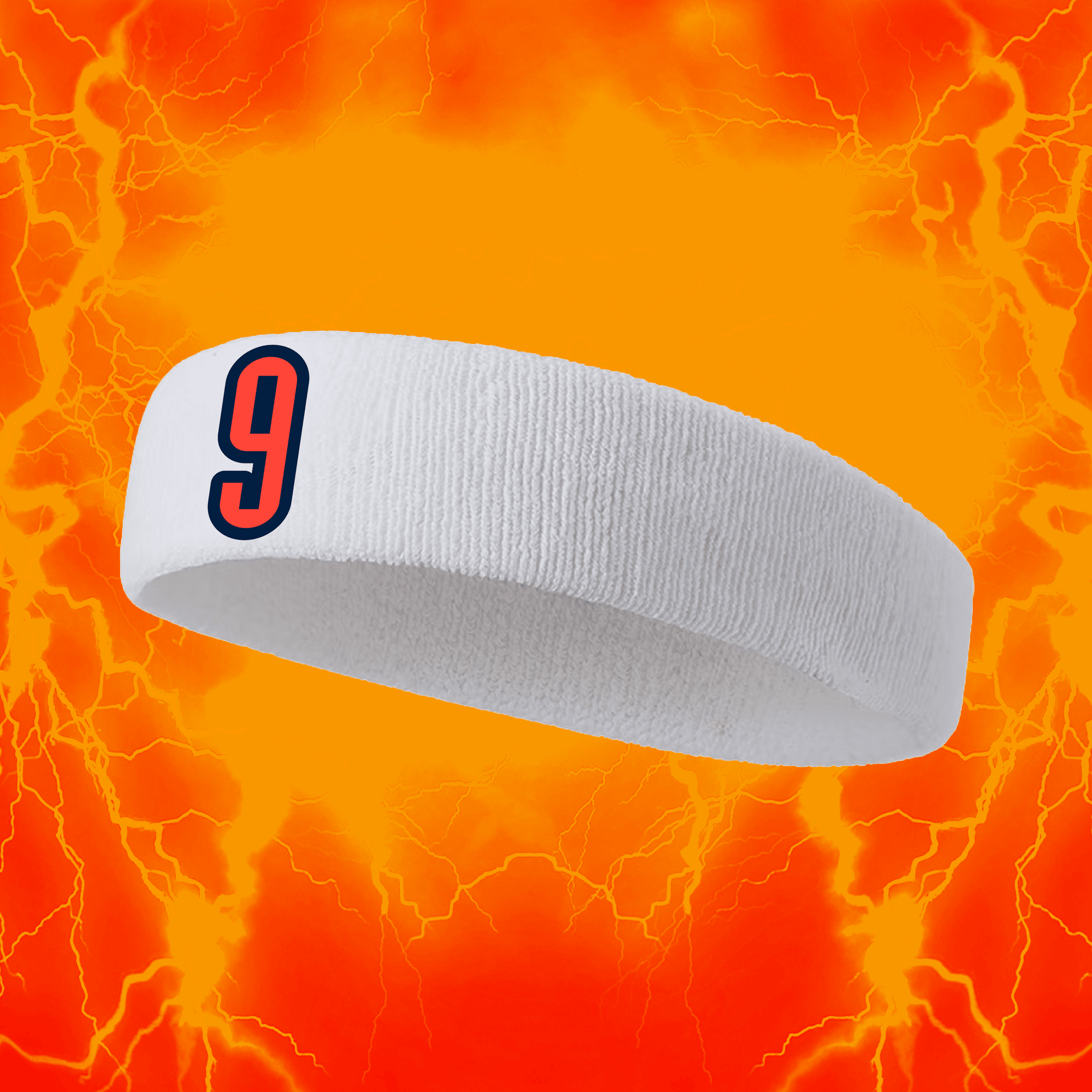 Headband Hero | White Sweatband | OKC Basketball