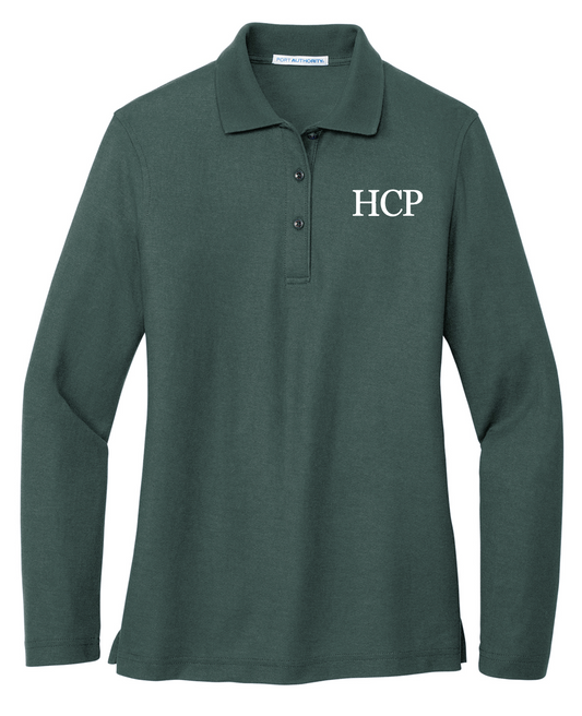 Harding Charter Prep - Women's Long Sleeve Polos (various colors)