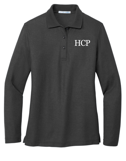 Harding Charter Prep - Women's Long Sleeve Polos (various colors)