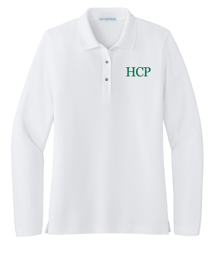 Harding Charter Prep - Women's Long Sleeve Polos (various colors)