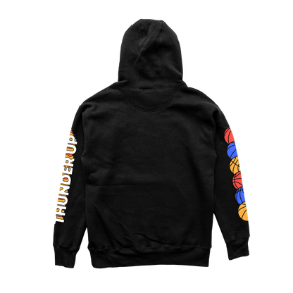 Retro OKC Basketball | Black Hoodie | OKC Basketball