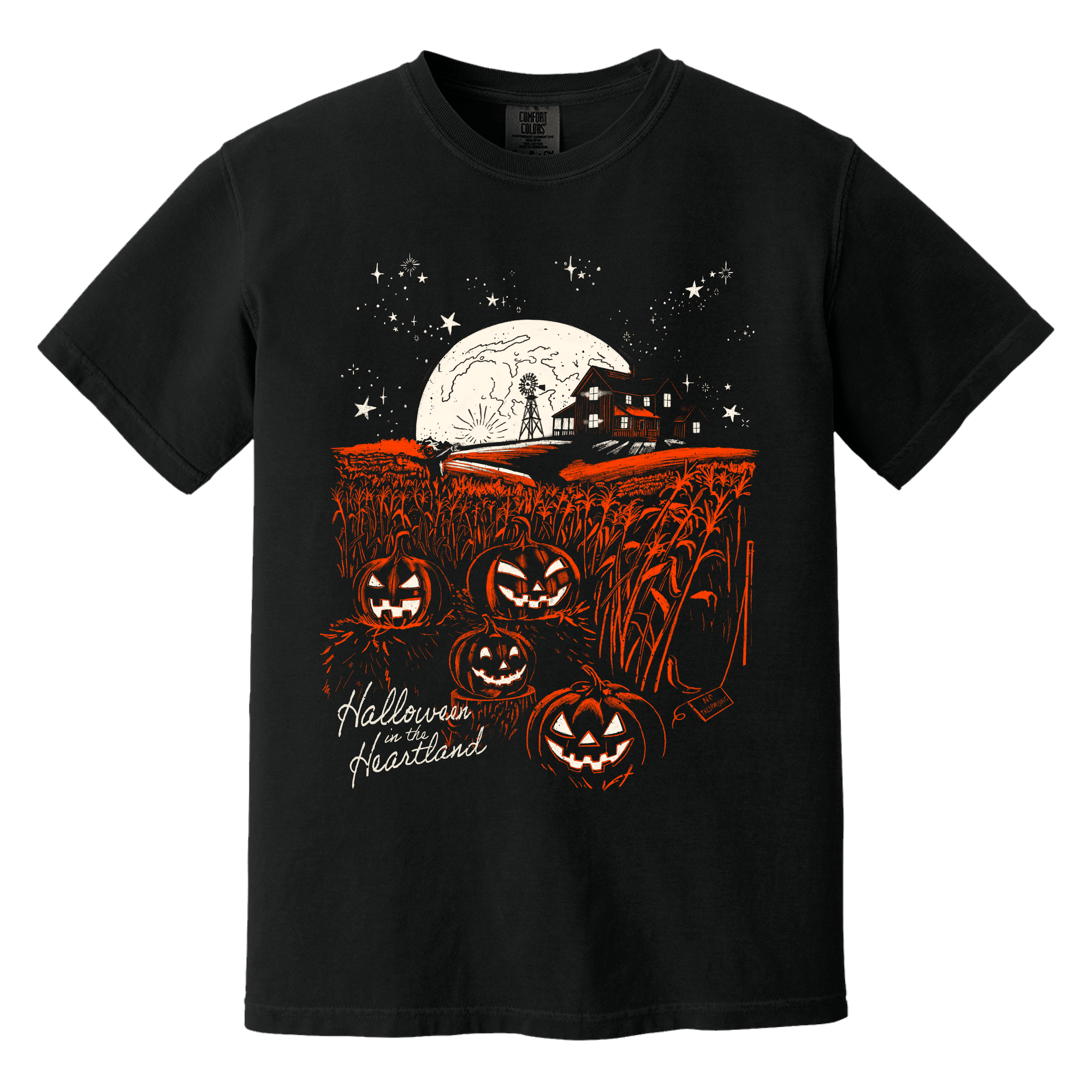 Halloween in the Heartland | Black T-Shirt | Halloween '24
