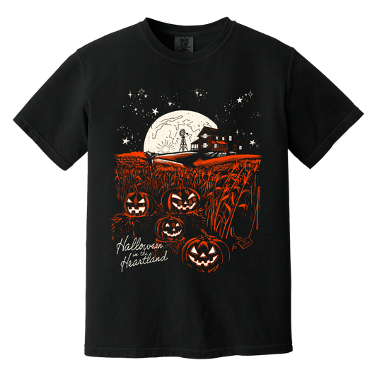 Halloween in the Heartland | Black T-Shirt | Halloween '24