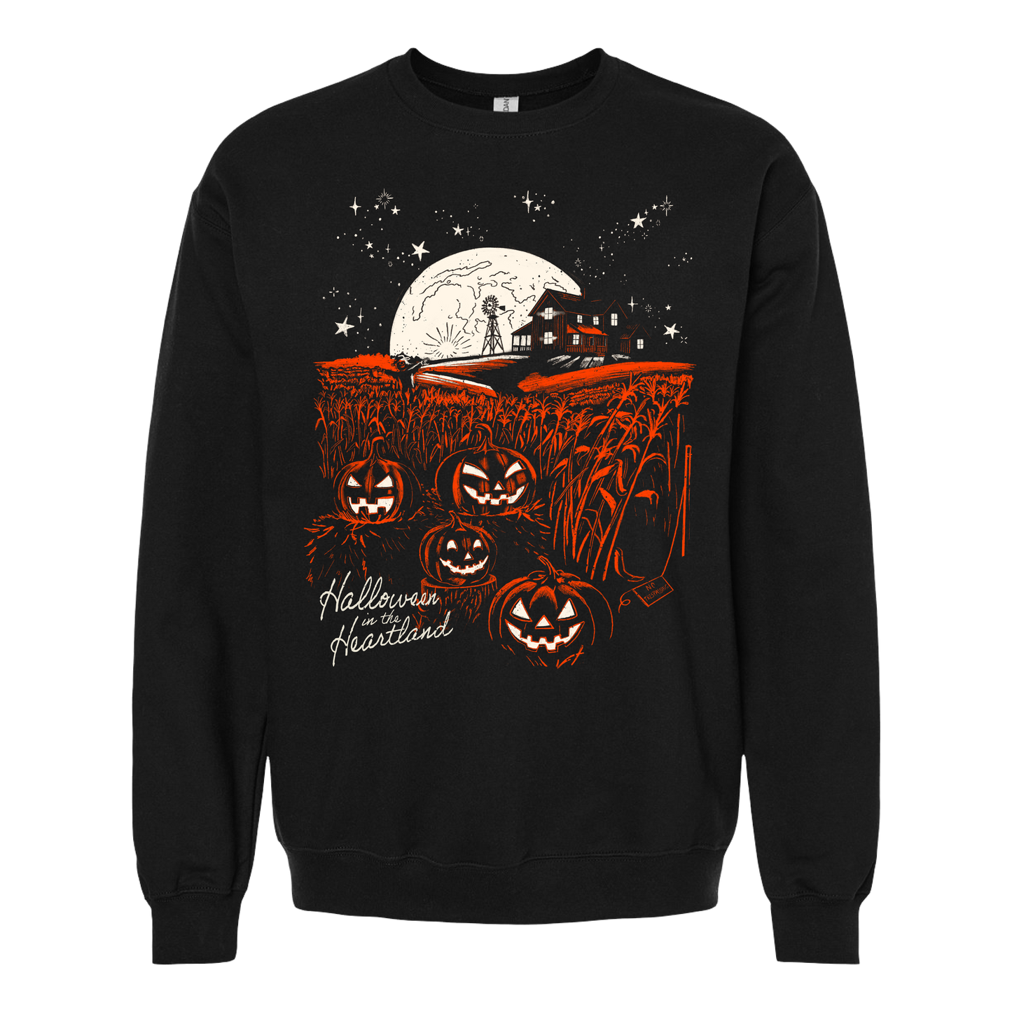 Halloween in the Heartland | Black Sweatshirt | Halloween '24