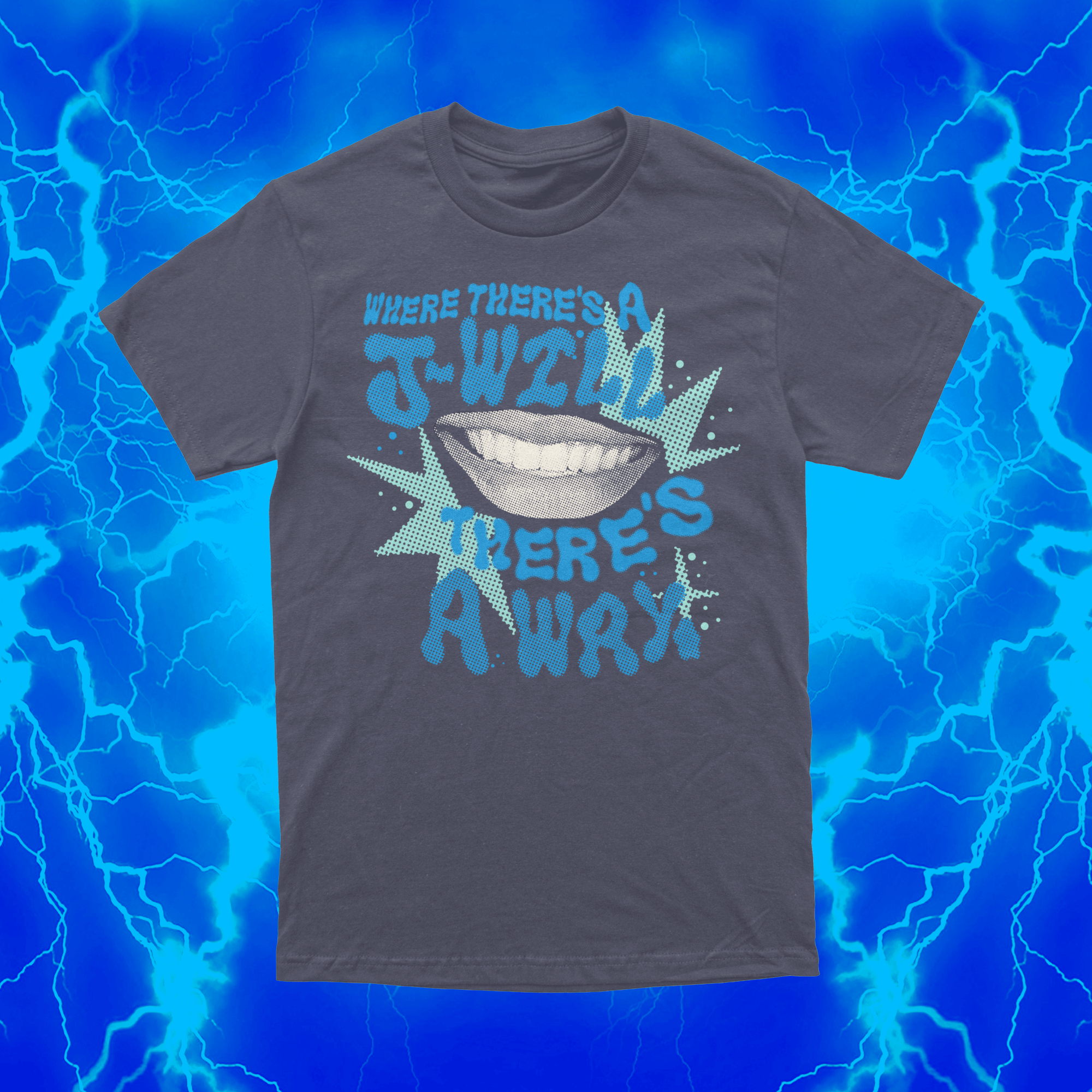 Theres A Way | Navy T Shirt | OKC Basketball