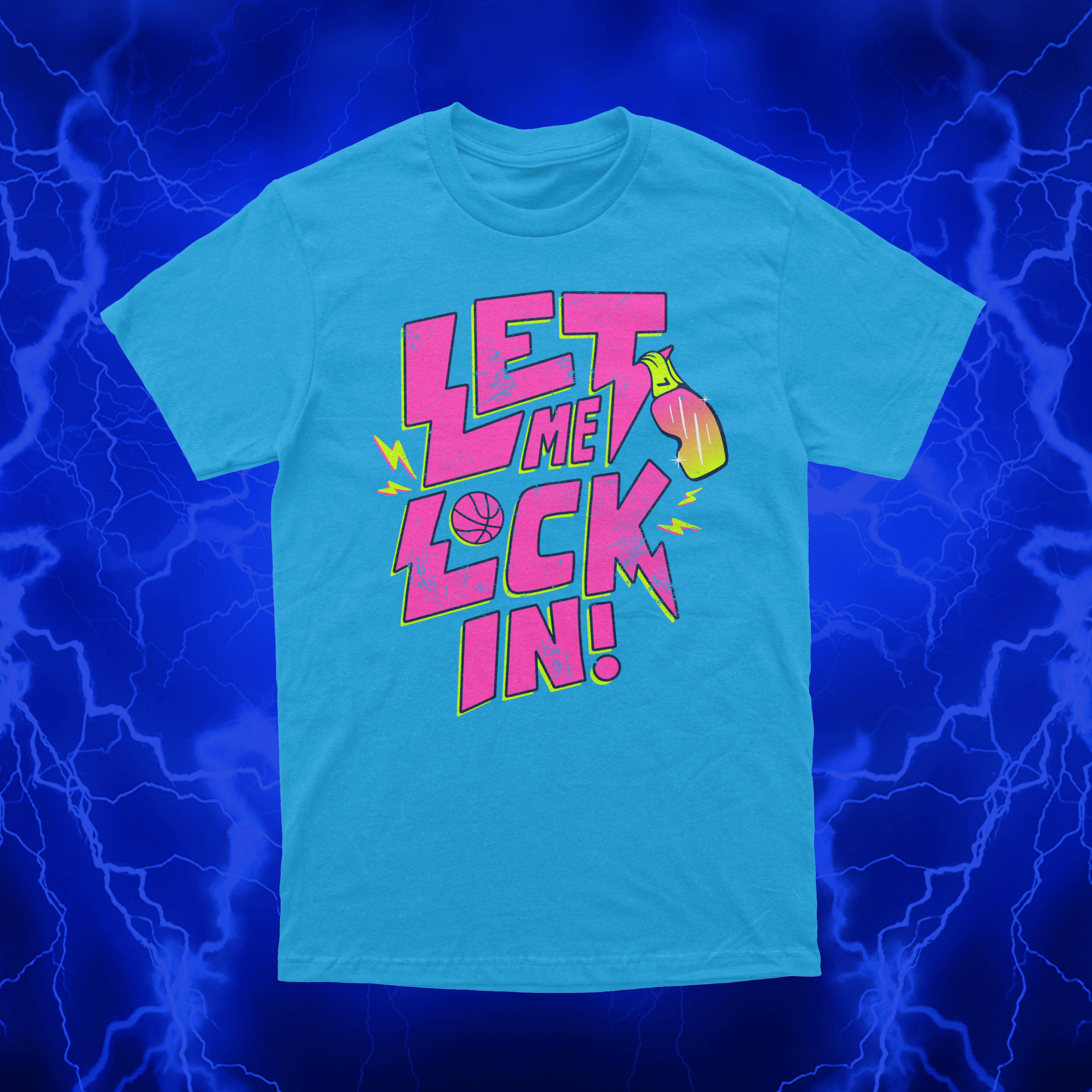 Lock Inbshirt Lock In | Royal Caribe T Shirt | OKC Basketball – Oklahoma Shirt Company