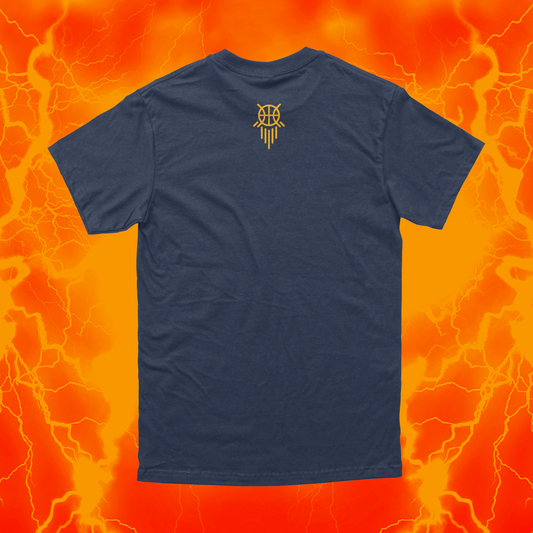 No City | Navy T Shirt | OKC Basketball