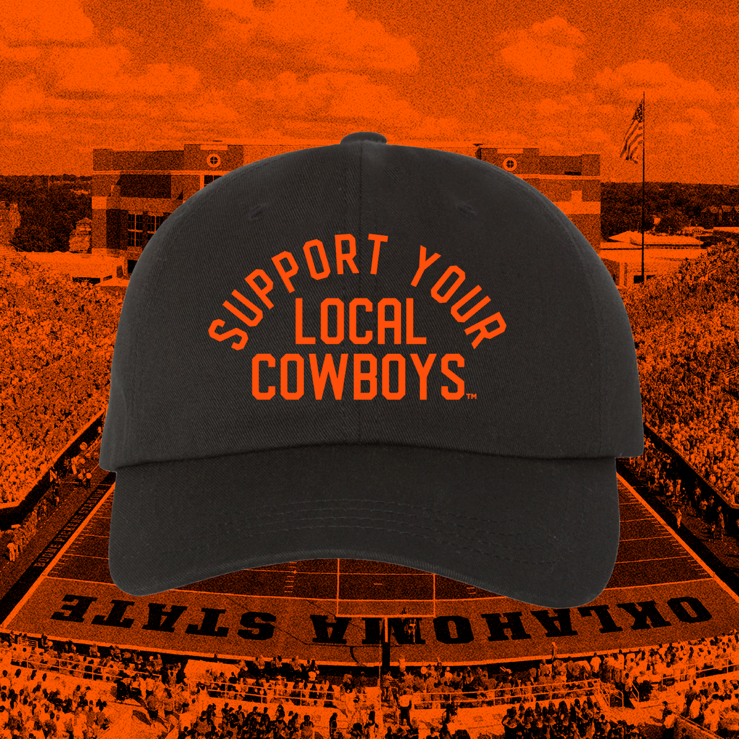 Support Your Local Cowboys Dad Hat