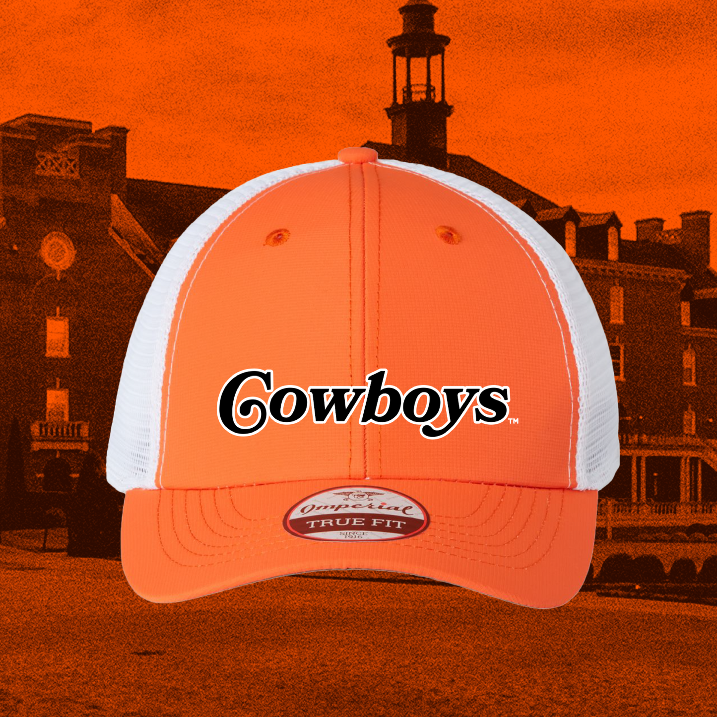 Cowboys Script Trucker Hat
