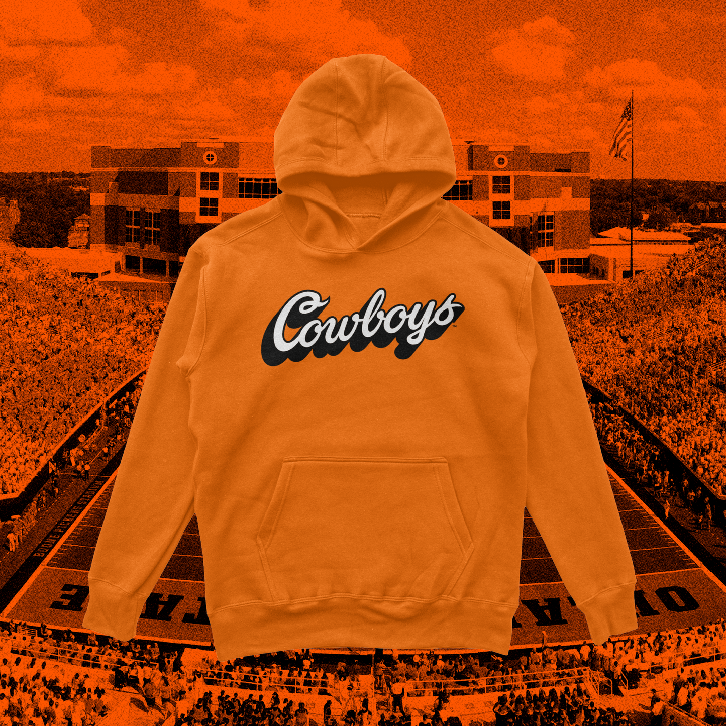 Cowboys Script Hoodie