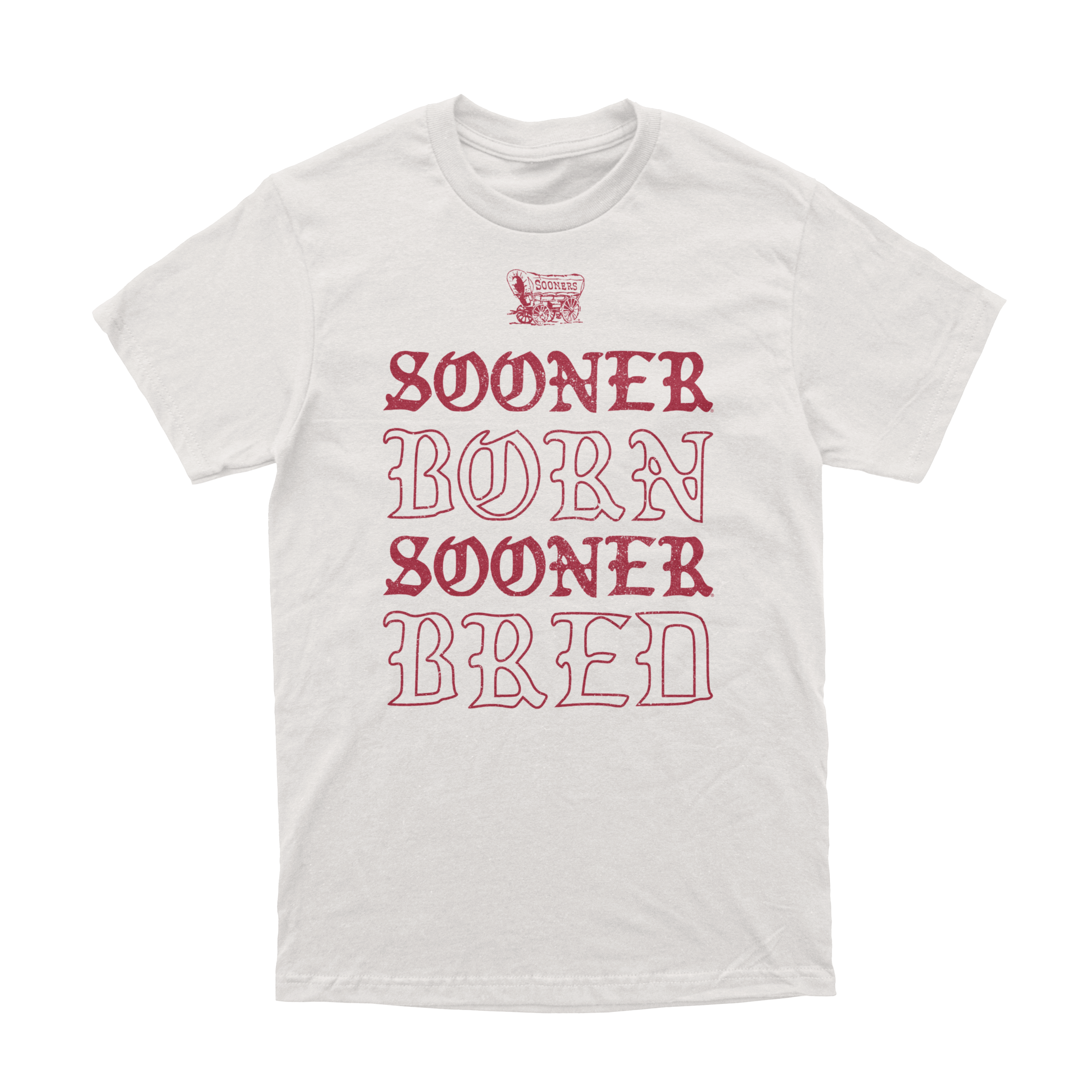 Sooner Born | Vintage White T-Shirt | OU Collection