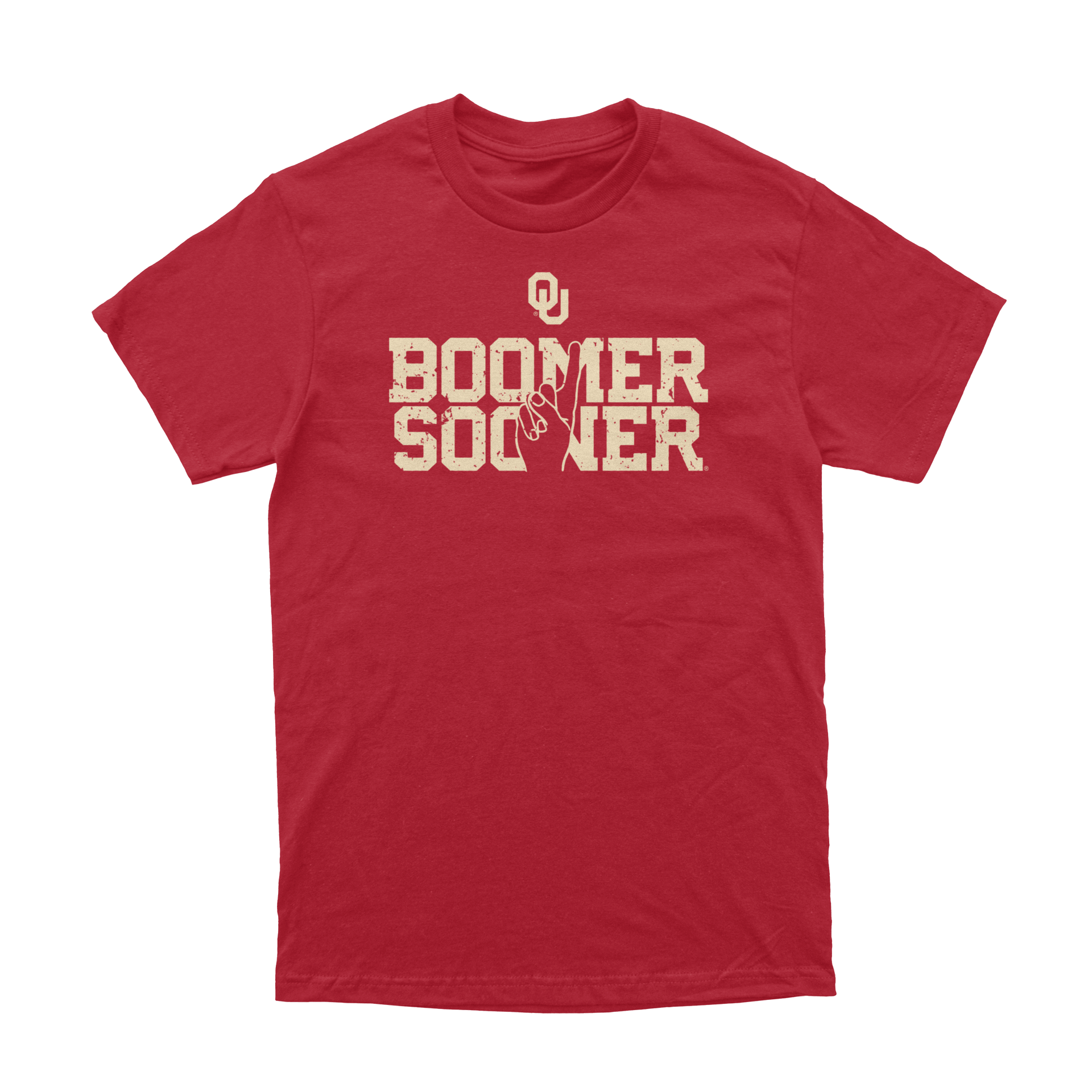 Oklahoma University OU T-Shirt Mens XL Red White Only One Oklahoma University OU T-Shirt Mens XL Red White Only One