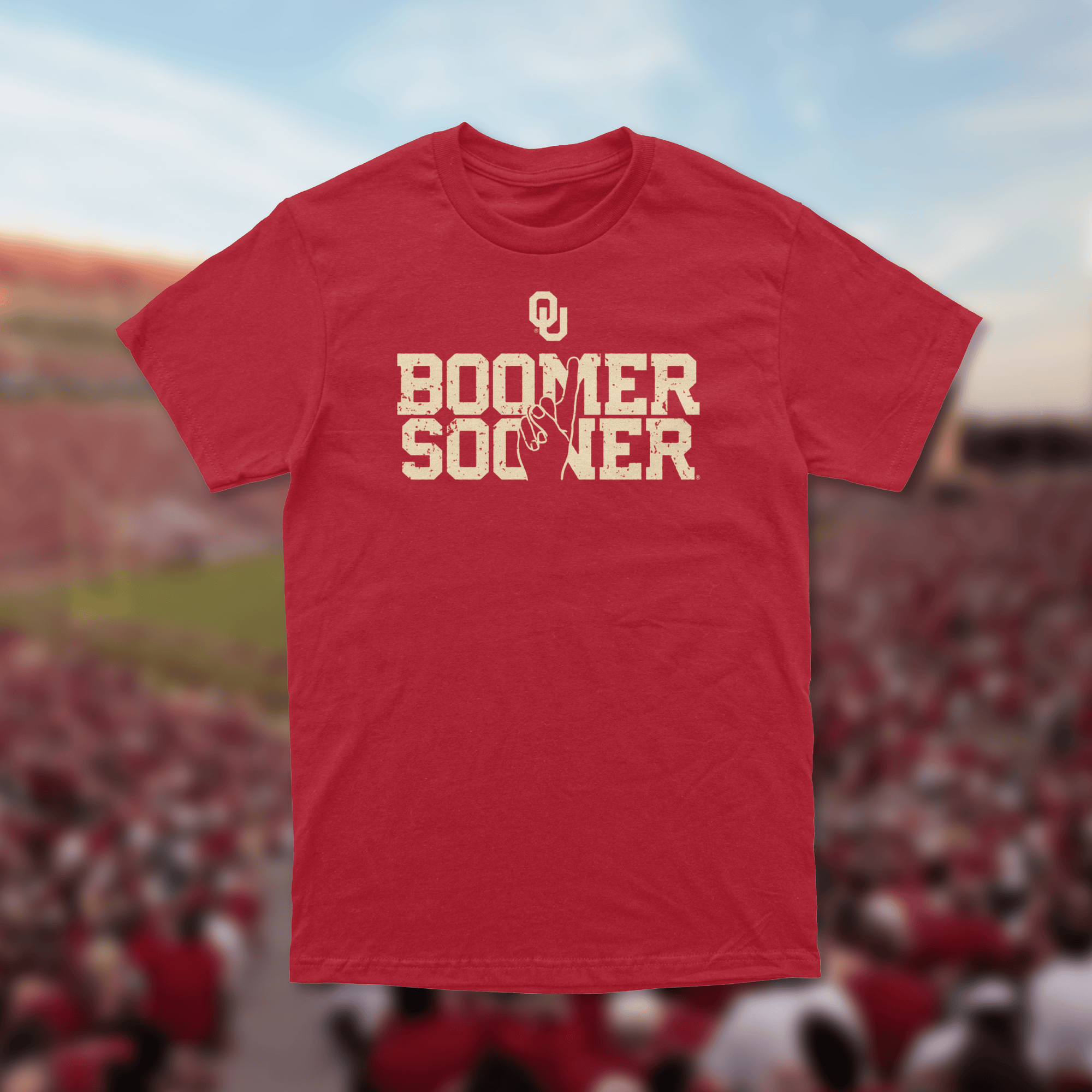 Sooner Salute | Red T-Shirt | OU Collection