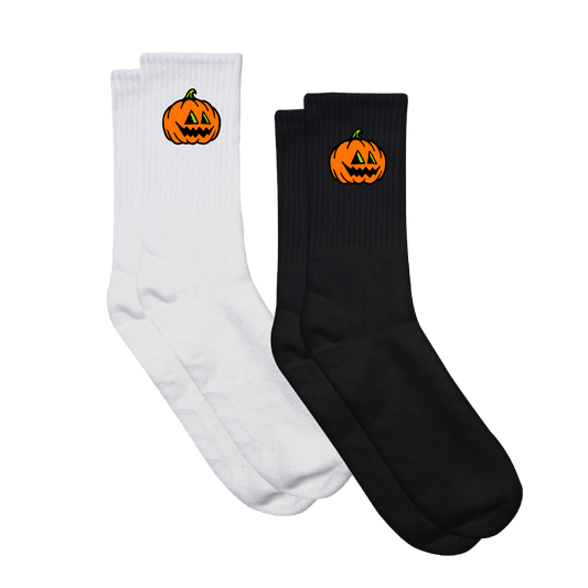 Pumpkin Crew Socks | Halloween '24