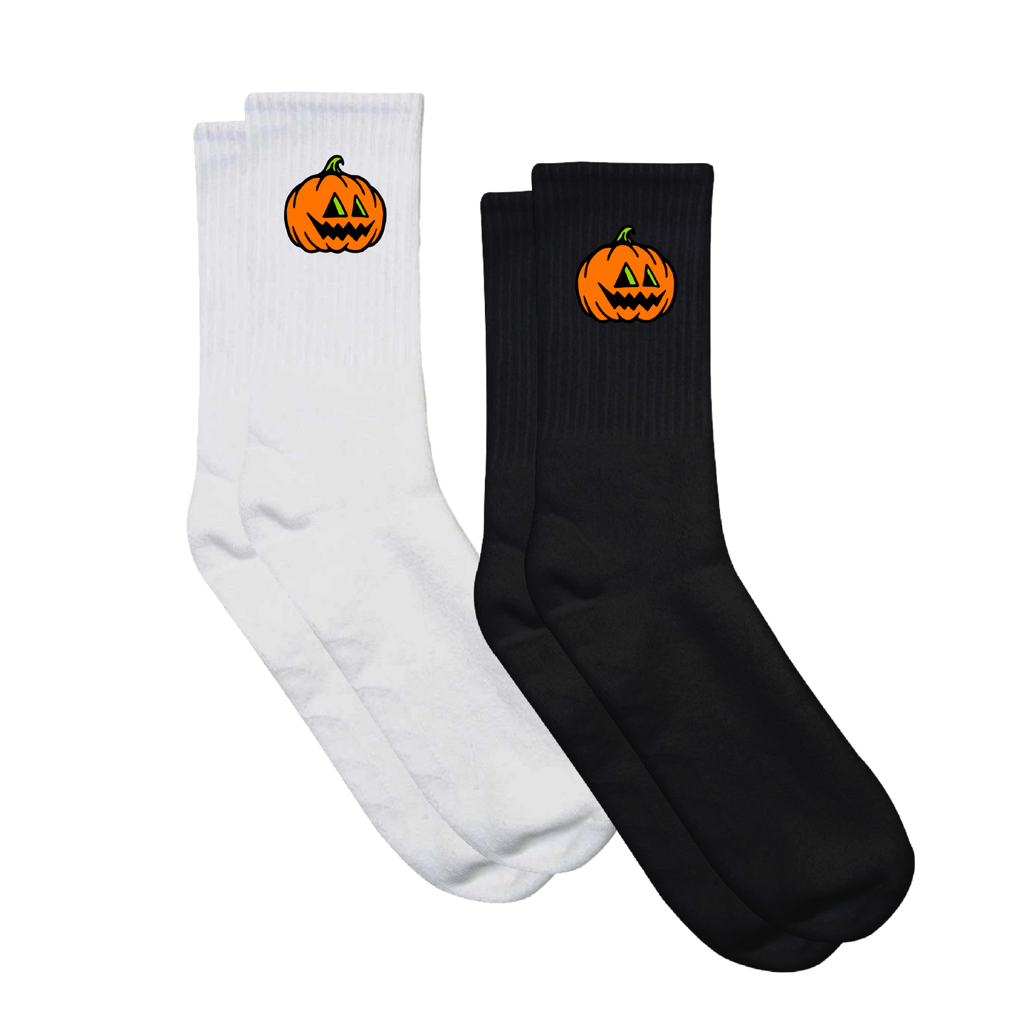 Pumpkin Crew Socks | Halloween '24