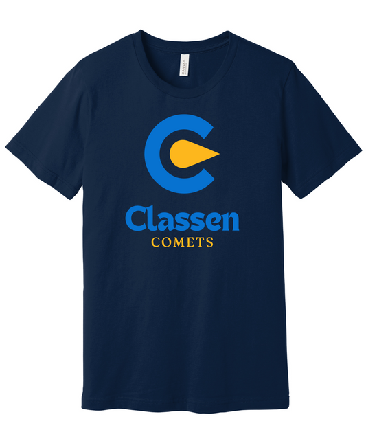 Classen Logo T Shirt - Navy