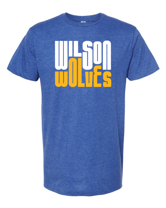 Wilson Wolves Royal Adult Tees