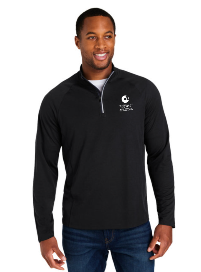 Festiwear Mens Performance Pique Quarter Zip