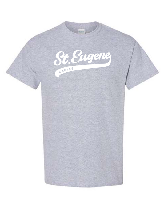 St. Eugene Grey Tee