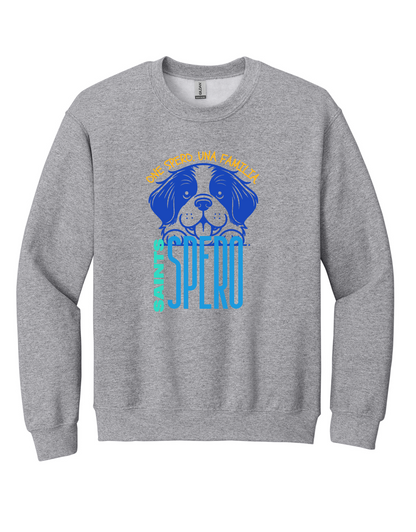 Sante Fe Spero Grey Crewneck Sweatshirt
