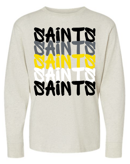 Saints x5 Long Sleeve Tee
