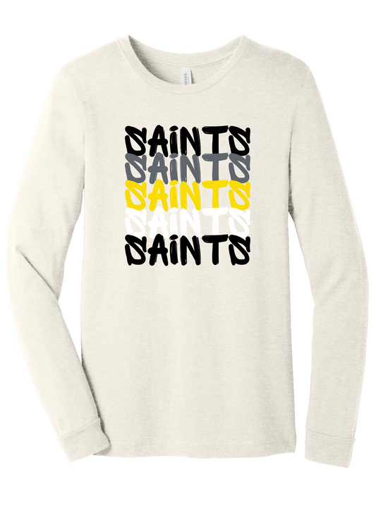 Saints x5 Long Sleeve Tee