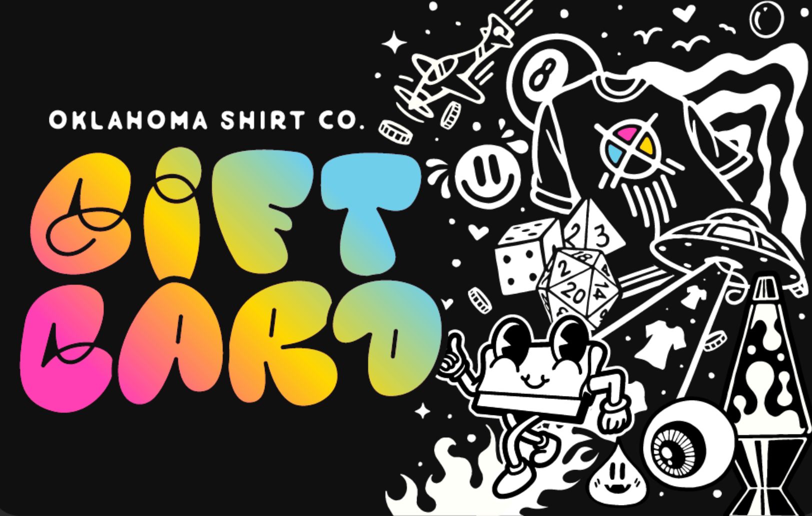 Gift Card - Oklahoma Shirt Company Retail