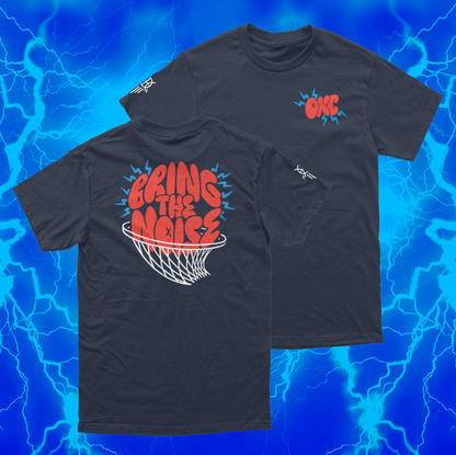 Bring the Noise | Navy T-Shirt | OKC Basketball