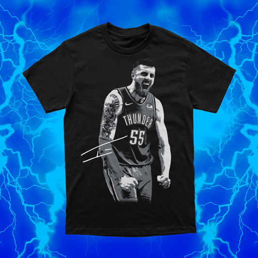 Hartenstein | Black T-Shirt | OKC Basketball