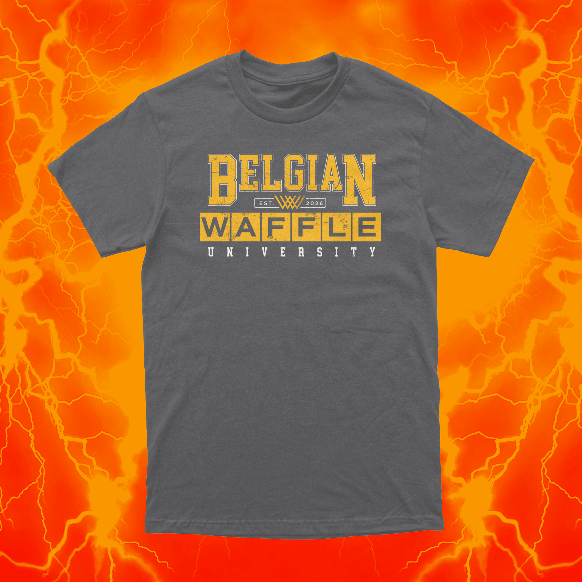Belgian Waffle University | Pepper T-Shirt | OKC BASKETBALL
